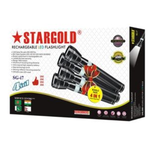 Stargold 4 In 1 Rechargeable Led Flashlight Sg-I7