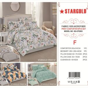 Stargold Print Comforter 8Pcs Set Sg-Cp2003