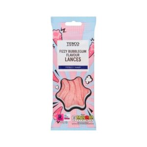 Tesco-Fizzy-Bubblegum-Lances-75gm-015-280078-L94dkKDP5053947818028