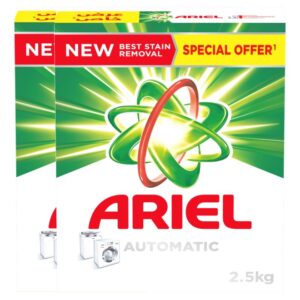 Ariel Automatic Powder Laundry Detergent Original Scent 2 x 2.5kg