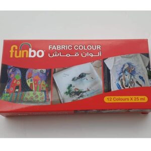 Funbo-Fabric-Colour-12x25ml