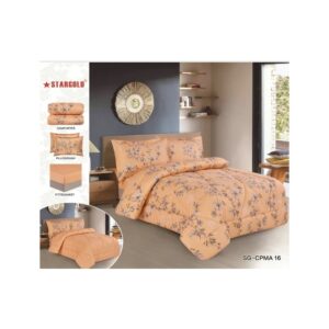 StargoldComforterSetOf4PiecesOrange