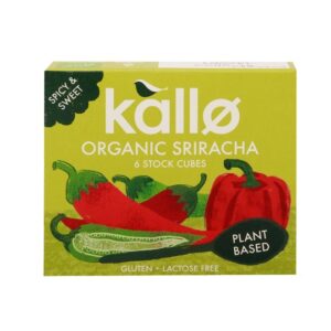 Kallo Organic Sriracha Stock Cubes 66 g