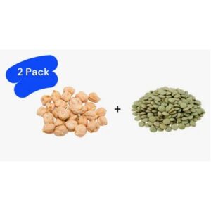 Chickpeas-12-mm-Mexico-500g-x2-Green-Lentils-500g