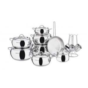 Korkmaz-Tombik-XL-19Pcs-Cookware-Set