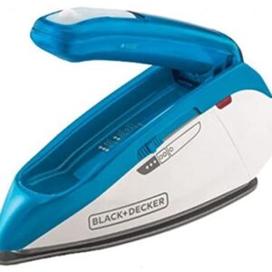 Black-Decker-TI250-1085W-Dual-Voltage-Travel-Steam-Iron-Blue