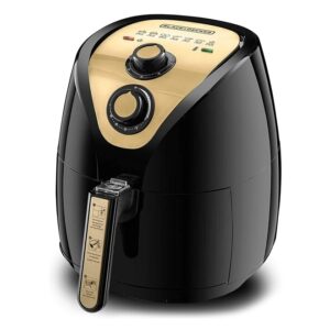 Black+Decker-BL-AF250G-Air-Fryer-with-Rapid-Air-Covection-Technology-Black-and-Gold