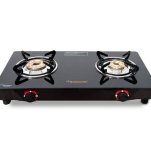 Butterfly-DUO-AUTO-2B-Glass-Top-2-Burner-Gas-Stove