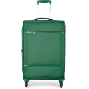 CARLTON-AMBERL70GN-Amberlite-70CM-4-Wheel-Soft-Trolley-Green