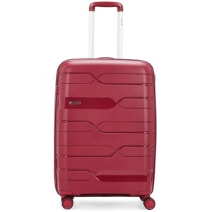 Carlton-BEDFORD65MRN-8-Wheel-Hard-Casing-Trolley-65cmMaroon