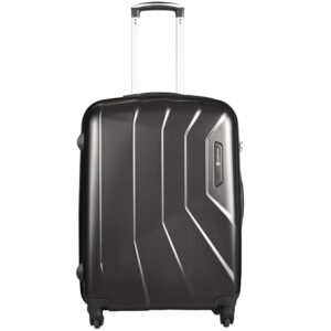 Carlton-CA-PADDIN55BLK-Paddington-55cm-4-Wheel-Spinner-Hard-Top-Cabin-Size-Trolley-Black