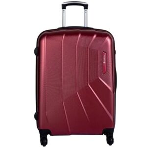 Carlton-CA-PADDIN55RG-Paddington-55cm-4-Wheel-Spinner-Hard-Top-Cabin-Size-Trolley-Red