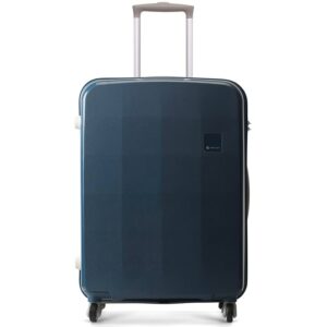 Carlton-PIXEL55PB-55cm-4-Wheel-Spinner-Hard-Top-Cabin-Size-Trolley-Poseidon-Blue