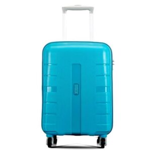 Carlton-VOYAGER55T-55cm-4-Wheel-Hard-Trolley-Voyager-Teal-Blue