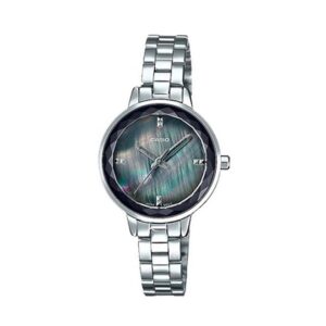 Casio-LTP-E162D-1ADF-Women-s-Watch-Analog-Grey-Dial-Silver-Stainless-Band