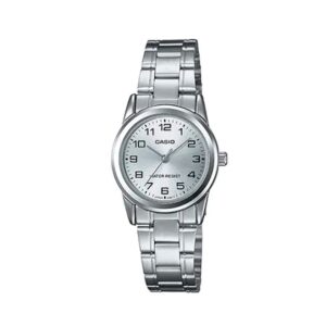 Casio-LTP-V001D-7BUDF-Women-s-Watch-Analog-Silver-Dial-Silver-Stainless-Band