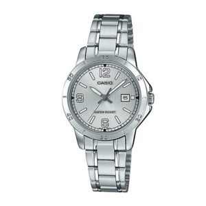 Casio-LTP-V004D-7B2UDF-Women-s-Watch-Analog-Silver-Dial-Silver-Stainless-Band