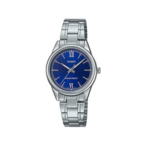 Casio-LTP-V005D-2B2UDF-Women-s-Watch-Analog-Blue-Dial-Silver-Stainless-Band