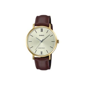 Casio-LTP-VT01GL-9BUD-Women-s-Watch-Analog-White-Dial-Brown-Leather-Band