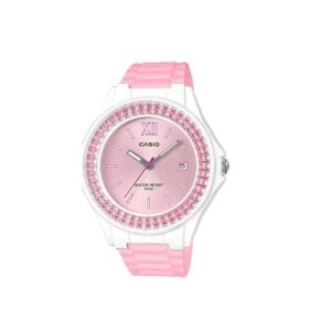 Casio-LX-500H-4E5VDF-Women-s-Watch-Analog-Pink-Dial-Pink-Resin-Band