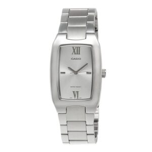 Casio-MTP-1165A-7C2DF-Men-s-Watch-Analog-White-Dial-Silver-Stainless-Band