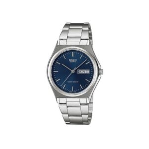 Casio-MTP-1240D-2ADF-Men-s-Watch-Analog-Blue-Dial-Silver-Stainless-Band