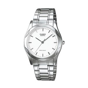 Casio-MTP-1275D-7ADF-Men-s-Watch-Analog-White-Dial-Silver-Stainless-Band