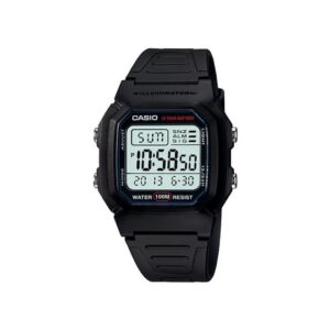 Casio-W-800H-1AVDF-Mens-Watch-Digital-Black-Dial-Black-Resin-Band