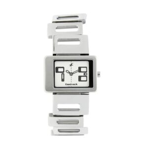 Fastrack-2404SM01-WoMens-Analog-Watch-White-Dial-Stainless-Steel-Strap