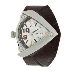 Fastrack-3022SL01-Mens-Watch-Analog-White-Dial-Brown-Leather-Band