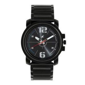 Fastrack-3039NM02-Mens-Analog-Watch-Black-Dial-Black-Stainless-Steel-Strap
