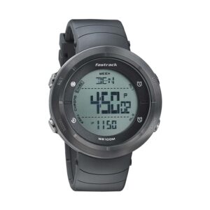 Fastrack-38047PP02-Mens-Digital-Watch-Grey-Dial-Black-Rubber-Strap