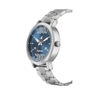 Fastrack-38052SM03-Mens-Analog-Watch-Blue-Dial-Stainless-Steel-Strap