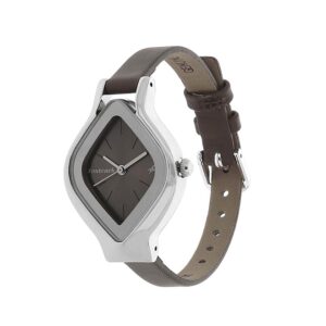 Fastrack-6109SL02-WoMens-Analog-Watch-Brown-Dial-Brown-Leather-Strap