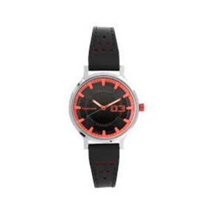 Fastrack-6166SL02-WoMens-Analog-Watch-Black-Dial-Black-Leather-Strap