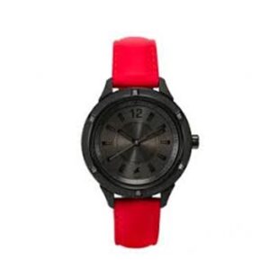 Fastrack-6176KL28-WoMens-Analog-Watch-Anthracite-Dial-Red-Leather-Strap