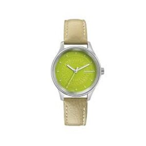 Fastrack-6203SL01-WoMens-Analog-Watch-Green-Dial-Yellow-Leather-Strap