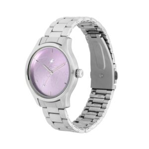 Fastrack-6219SM02-WoMens-Analog-Watch-Purple-Dial-Stainless-Steel-Strap