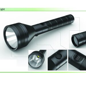 Mr-Light-MR6100-Gangster-Rechargeable-LED-Flashlight-with-USB-Charging