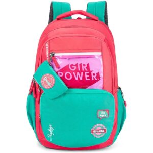 SKYBAGS-DRIPNXT02PK-Unisex-35-L-Backpack-with-Coin-Pouch-Pink