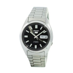 Seiko-SNXS79J-Mens-Mechanical-Watch-Analog-Grey-Dial-Silver-Stainless-Band