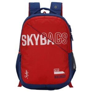 Skybag-BPFIGE3RED-Figo-Extra-03-Unisex-Red-School-Backpack-30-Litres