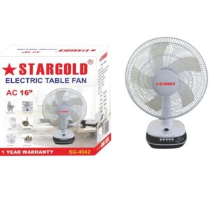 Stargold Electric Table Fan AC16 Sg-4042
