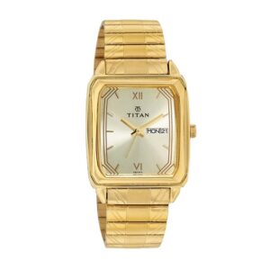 Titan-1581YM05-Mens-Watch-Karishma-Collection-Analog-Champagne-Dial-Gold-Stainless-Band