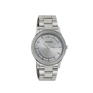 Titan-1650SM01-Mens-Watch-Karishma-Collection-Analog-White-Dial-Silver-Stainless-Band