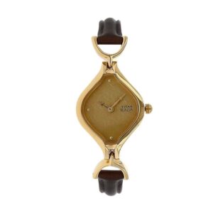 Titan-2531YL02-WoMens-Watch-Raga-Collection-Analog-Gold-Dial-Brown-Leather-Band