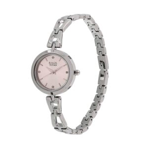 Titan-2540SM06-WoMens-Watch-Raga-Collection-Analog-White-Dial-Silver-Stainless-Band