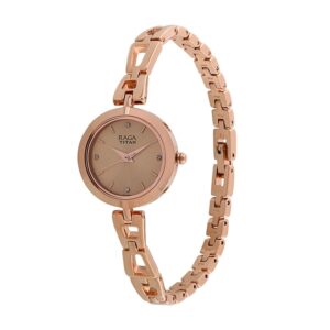 Titan-2540WM06-WoMens-Watch-Raga-Collection-Analog-Rose-Gold-Dial-Rose-Gold-Stainless-Band