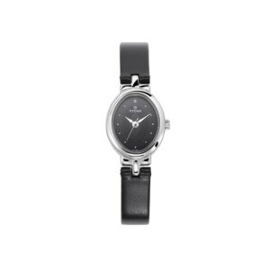 Titan-2594SL01-Womens-Watch-Karishma-Collection-Analog-Black-Dial-Black-Leather-Band