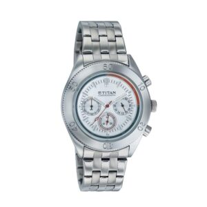 Titan-9324SM01-Mens-Watch-Octane-Collection-Analog-Silver-Dial-Silver-Stainless-Band